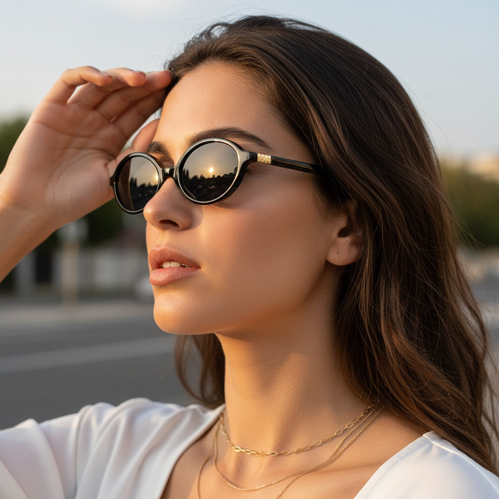 Classic Oval Sunglasses for Women